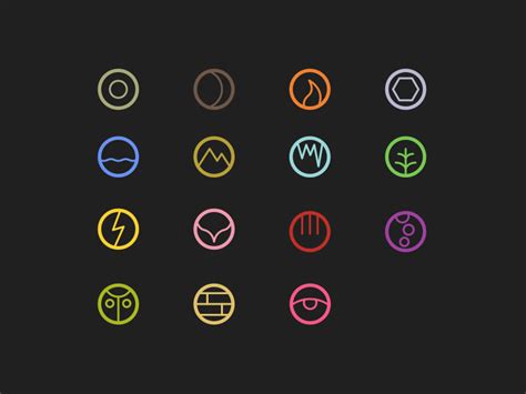 Elements as Icons by Rayniel E. on Dribbble