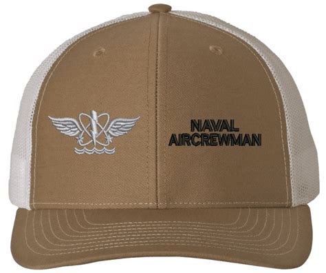 Navy Naval Aircrewman AW Rating USA Mesh Back Cap