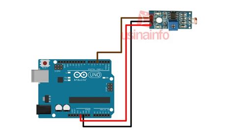 Módulo Sensor de Luminosidade LDR para Arduino e ESP32 Usinainfo