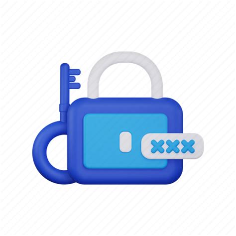 Access Password Key Safety Protection Security Protect 3d