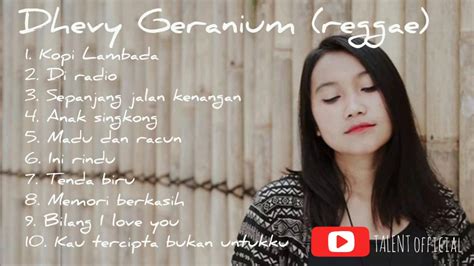 Dhevy Geranium Cover Versi Reggae 10 Lagu Cover Dhevy Geranium Keren