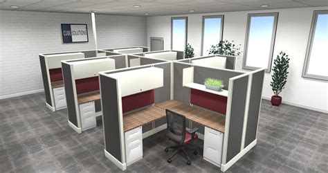 Project Gallery Cubes Benching Private Offices