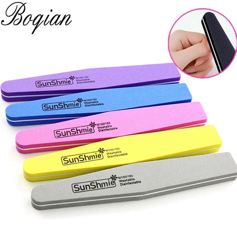 10Pcs Lot Nail File Buffer Styling Nail Tools Sponge Polish Rubbing