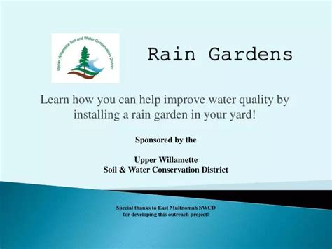 Ppt Rain Gardens Powerpoint Presentation Free Download Id2435722