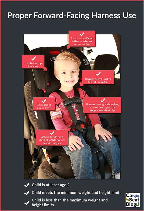 Proper Car Seat Strap Placement