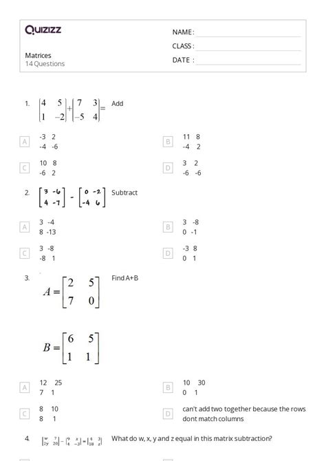 50 Math Worksheets For 10th Grade On Quizizz Free And Printable