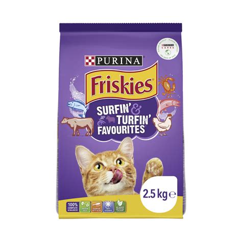 Buy Friskies Dry Adult Surfin Turfin Favourites Cat Food Kg Coles