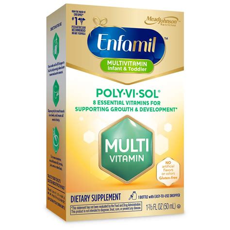 Enfamil Poly Vi Sol Multivitamin Supplement Drops Walgreens