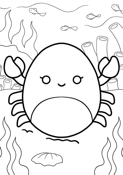 Squishmallow Coloring Pages 42 Adorable Printables Not Arty