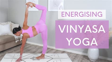 35 MIN ENERGISING YOGA Full Body Vinyasa Flow YouTube