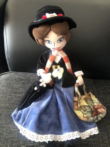 Disney Store Exclusive Mary Poppins Plush Soft Toy Doll 20 Inch Collectable Rare Ebay