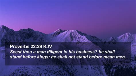 Proverbs Kjv Desktop Wallpaper Seest Thou A Man Diligent In His