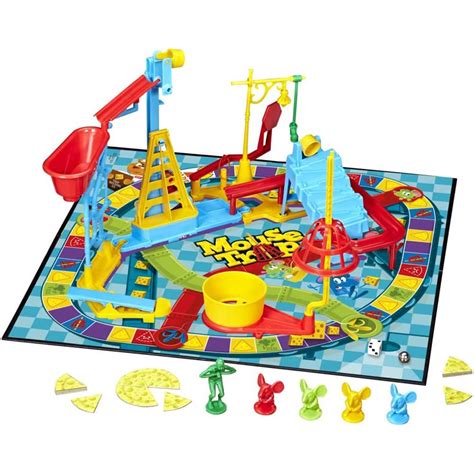 Hasbro Mouse Trap Classic Action Chain Reaction Board Game For 2 4