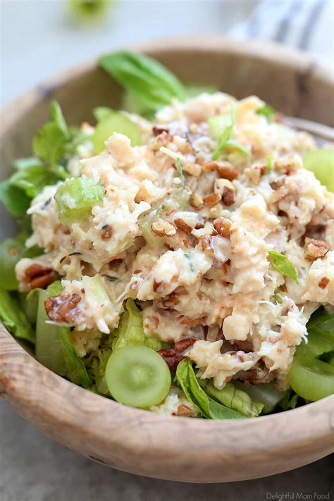 Pecan Chicken Salad - Delightful Mom Food