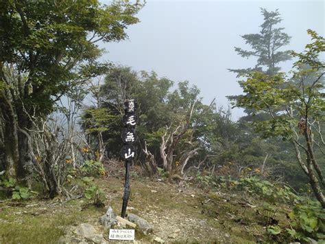 毛無山（三角点）・毛無山（最高点）・大見岳 なちっちさんの毛無山・雨ヶ岳・竜ヶ岳の活動データ Yamap ヤマップ