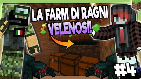 ABBIAMO CREATO UNA FARM DI RAGNI VELENOSI Minecraft 4 YouTube