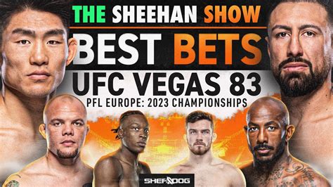 Top Bets Ufc Vegas Pfl Europe Championships Betting