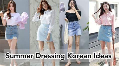 Summer Outfit Ideas Korean Dressing Haul Summer Lookbook Korean