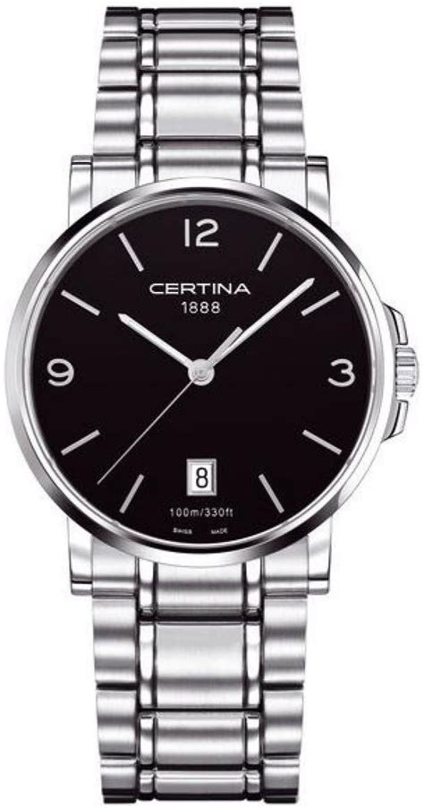 Certina Watch DS Caimano Quartz Supplier Model No: C0174101105700 Watch ...