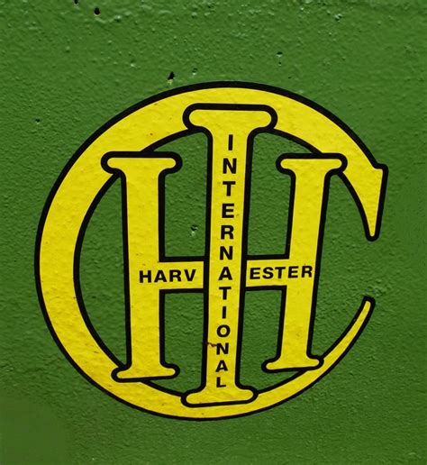 Ihc Logo An Einem Oldtimer Traktor Von 1916 Die International