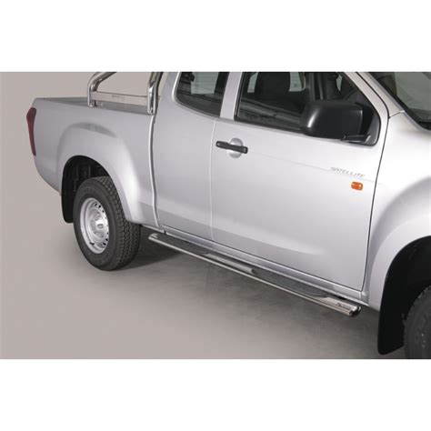 Coppia Set Pedane Protezione Sottoporta Laterali Tuning Suv Isuzu D Max