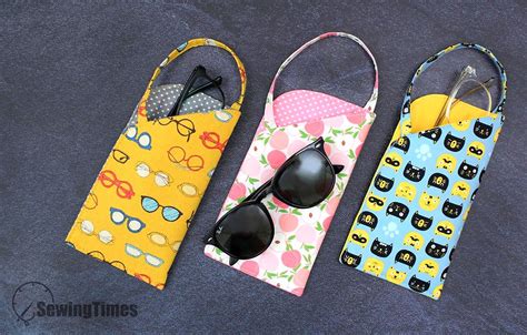 Easy Glasses Case Sewing Pattern For Beginners