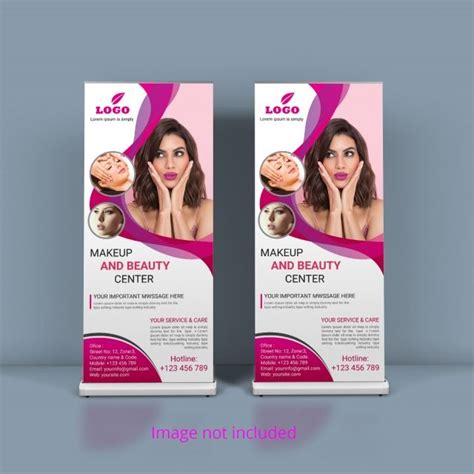 Beauty Salon Rollup Banner Template Download On Pngtree Rollup Banner