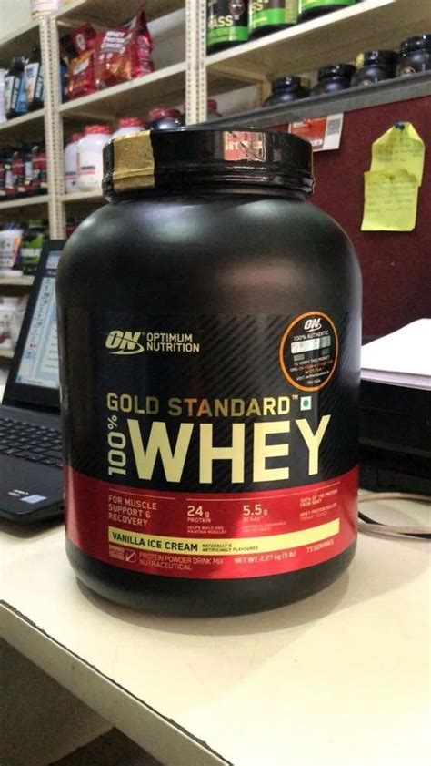 OPTIMUM NUTRITION On Whey Protein, 5LBS, Non prescription at ₹ 6999 ...