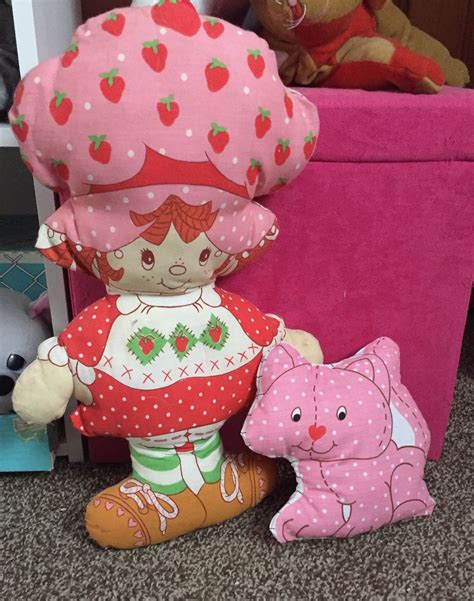 Vintage Miniature Strawberry Shortcake Pillow Dolls Etsy Artofit