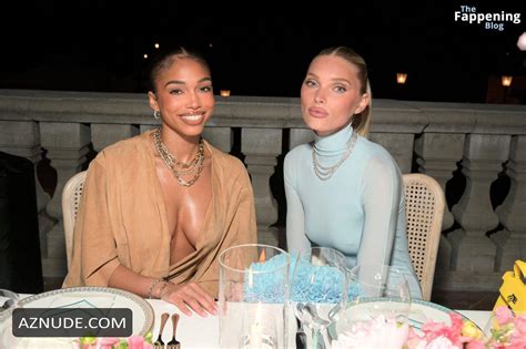Elsa Hosk Sexy Stuns In A Hot See Through Outfit At Tiffany Co Blue Book Event In Beverly