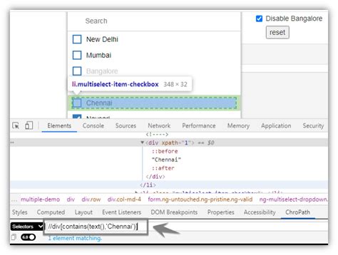 Select Value From Multi Select Dropdown In Selenium Webdriver