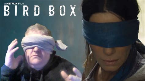 Bird Box Netflix Movie Blindfolded Movie Review Youtube