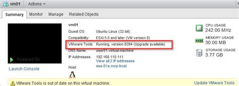 How Do I Correlate Vmware Tools Version Numbers To A Corresponding Esx