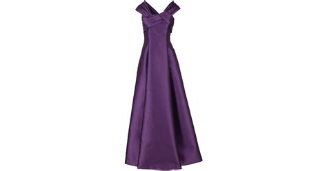 Alberta Ferretti Mikado In Purple Lyst