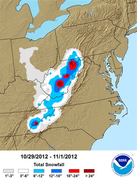 Snow Accumulation Map West Virginia - Snow