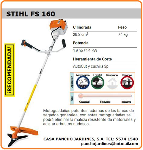 DESBROZADORAS STIHL MEXICO D F Casa Pancho Jardines S A Todo Para Su