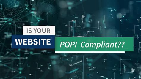 Web Maniacs Web Security For Popi Compliance Youtube