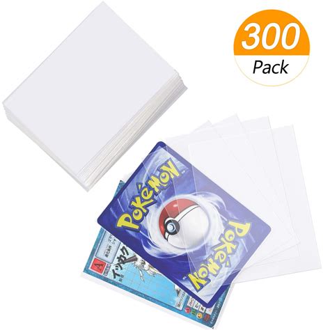 Homgaty Karten Hüllen 300 Pockets Sammelkarten 50 Seiten Pro 6 Pocket