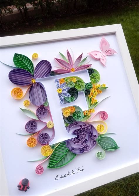 Rossella Di Gesaro Quilling Artist I Riccioli Di Ro Idee