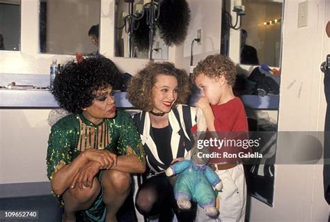 Eartha Kitt Daughter Kitt Shapiro And Grandson Justin News Photo Getty Images