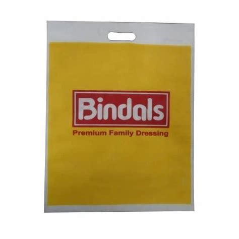 Colored D Cut Non Woven Bags At Rs 150 Kg Non Woven D Cut Bag In