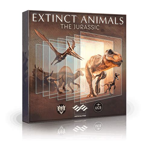 Extinct Animals The Jurassic Epic Stock Media