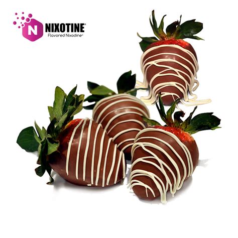 Chocolate Dipped Strawberries Nixotine Flavored Nixodine Ecblend