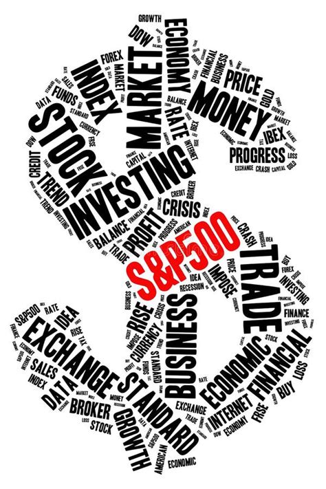 Stock Market Word Cloud Concept 2 Stock Illustration Illustration Of