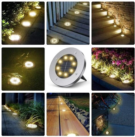 Leonlite Pack Led Low Voltage Well Lights Recessed Deck Lights Led