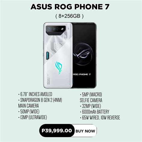 Asus Rog Phone 7 7 Ultimate Prices Spotted Online Yugatech