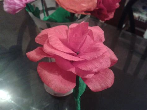 Rosas De Papel Crepe Imagui