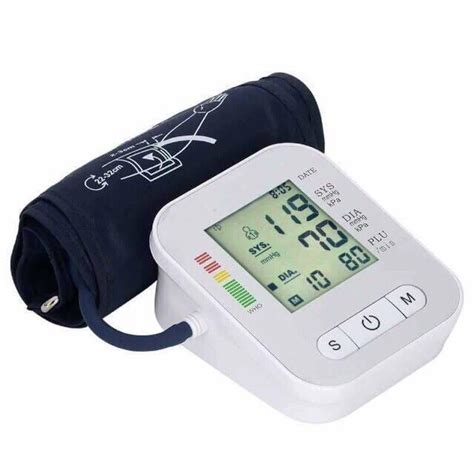 Lst 100 Genuine New Digital Upper Arm Blood Pressure Pulse Monitor