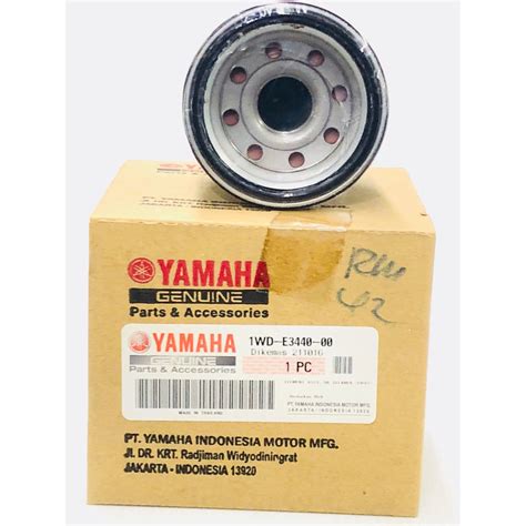 Yamaha Oil Filter For Yzf R Xj Mt Mt Original Shopee