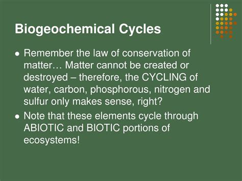 PPT - Biogeochemical Cycles PowerPoint Presentation, free download - ID ... 